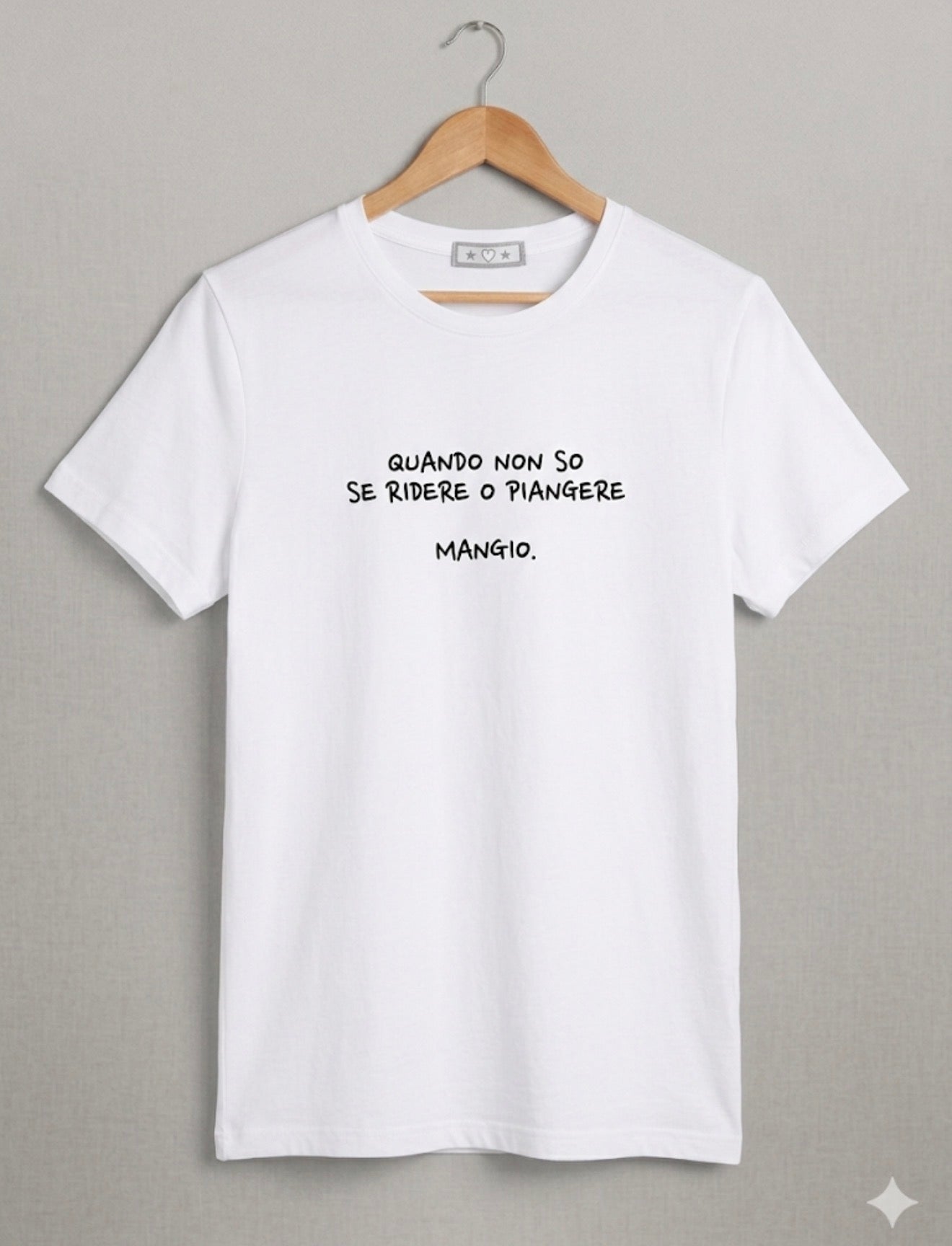 T-shirt donna scritta