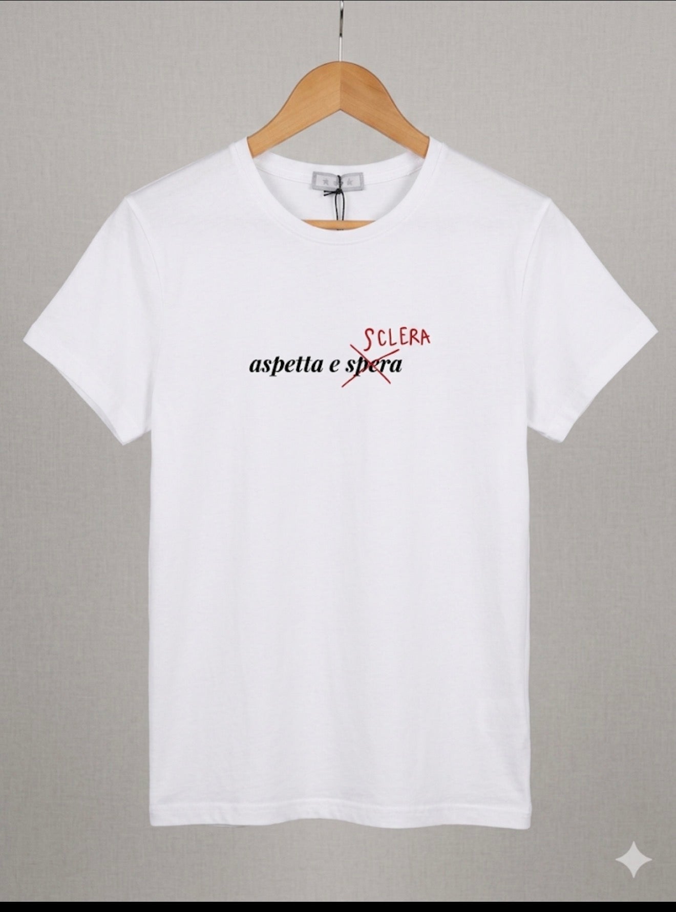 T-shirt donna scritta
