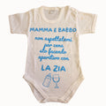 Body Neonato “Aperitivo con la Zia” 👶🍷