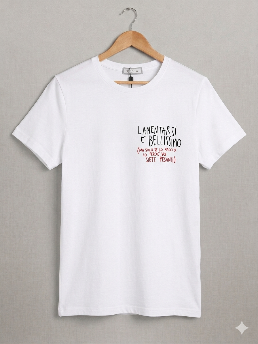 T-shirt donna scritta