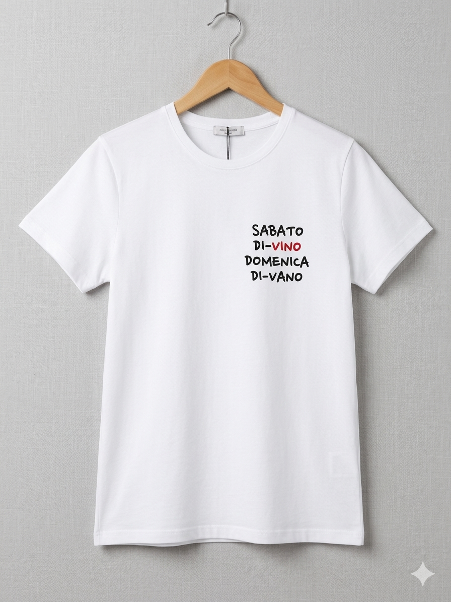 T-shirt donna scritta