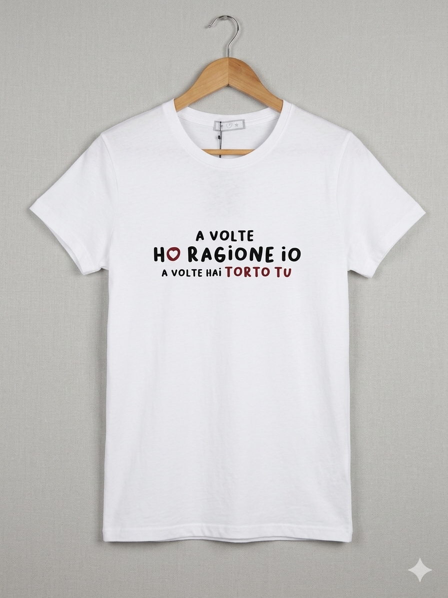 T-shirt donna scritta