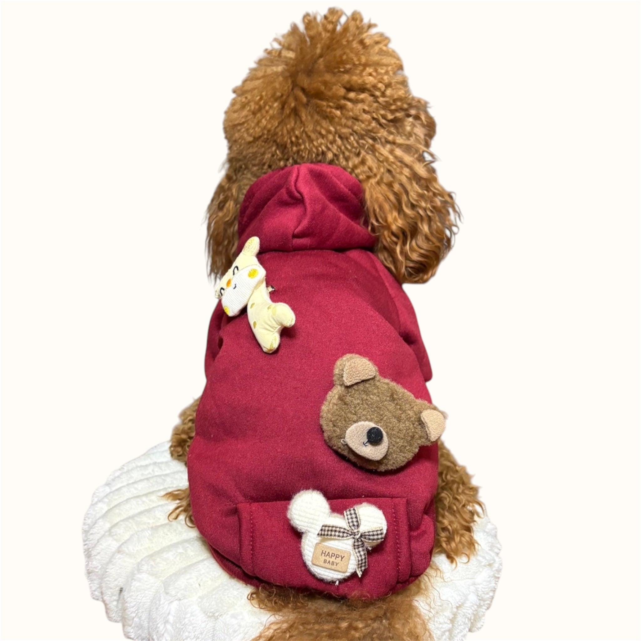 🧸 Felpa Teddy 3D – Coccole da Indossare