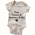 Sono l’amore di mamma e babbo🤍